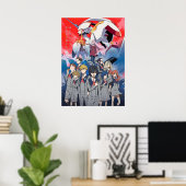 Poster Chérie dans le Franxx (Bureau à domicile)