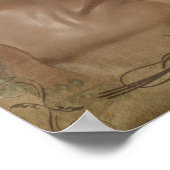 Poster Cherokee Bénédiction Prière des Amérindiens (Coin)