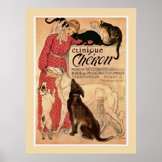 Poster Cheron Clinique (Devant)