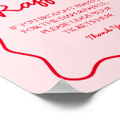 Poster Cherry Baby Shower Diaper Raffle (Coin)