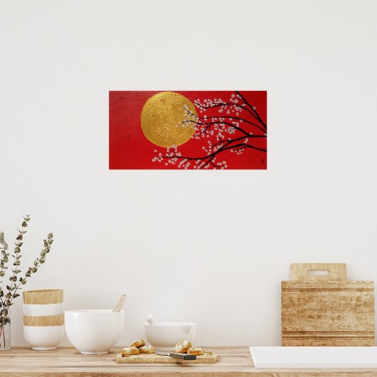 POSTER CHERRY BLOSSOM (Cuisine)