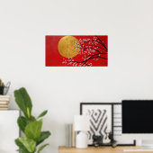 POSTER CHERRY BLOSSOM (Bureau à domicile)