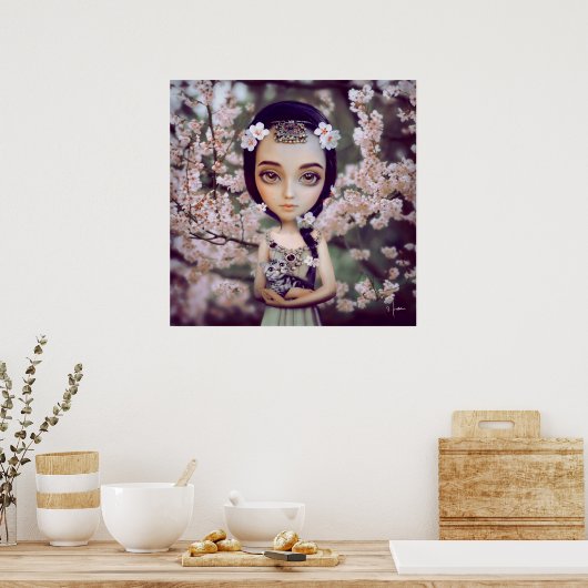 Poster Cherry Blossom (Cuisine)