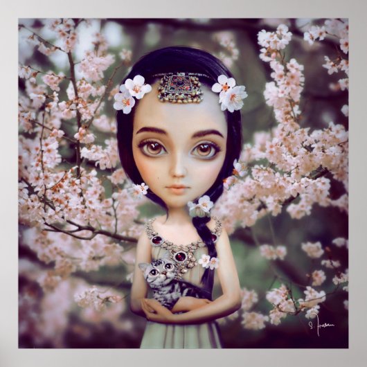 Poster Cherry Blossom (Devant)