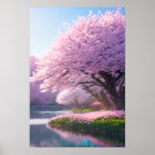 Poster Cherry Blossom (Devant)