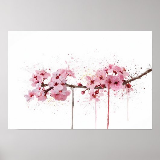 Poster Cherry Blossom (Devant)