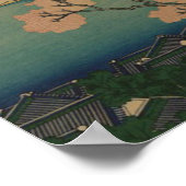 Poster Cherry Blossom à Shinagawa (Coin)