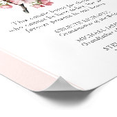 Poster Cherry Blossom Mariage En Mémoire Amoureuse (Coin)