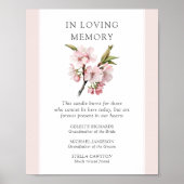 Poster Cherry Blossom Mariage En Mémoire Amoureuse (Devant)