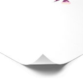 Poster Cherry Blossom Pink White Wedding Guestbook   (Coin)