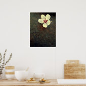 Poster Cherry Blossom sur l'affiche métallique (Cuisine)