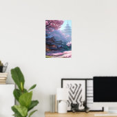 Poster Cherry Blossom Village (Bureau à domicile)