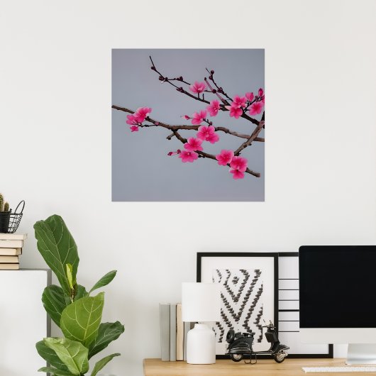 Poster Cherry Blossoms (Bureau à domicile)