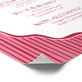 Poster Cherry Bow Frame Drinks (Coin)