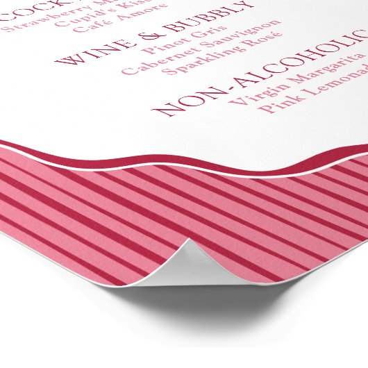 Poster Cherry Bow Frame Drinks (Coin)