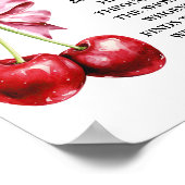 Poster Cherry Coquette Pacifier Baby shower de chasse Jeu (Coin)