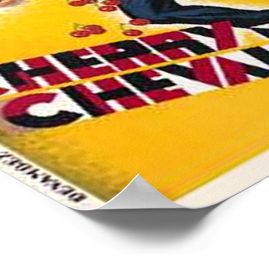 Poster Cherry Maurice Chevalier (Coin)