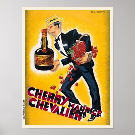 Poster Cherry Maurice Chevalier (Devant)