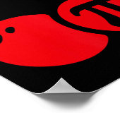Poster Cherry Pi Day Funny Math Nerd Pie Enseignant 3.14 (Coin)