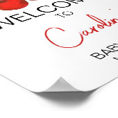 Poster Cherry sur le Baby shower supérieur Accueil (Coin)