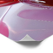 Poster Cherry Vibes – Abstract Heart Cherries  Love Art  (Coin)