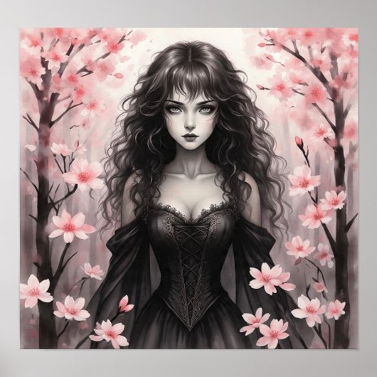 Poster CherryBlossomWitch (Devant)