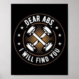 Poster Chers Abs, Je Vous Trouverai