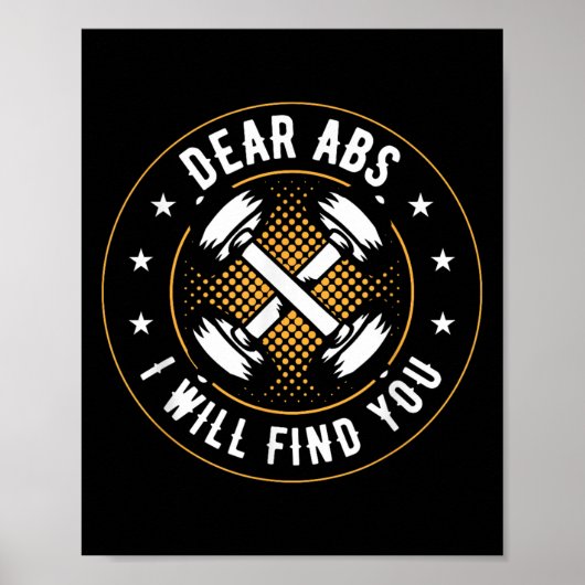 Poster Chers Abs, Je Vous Trouverai (Devant)
