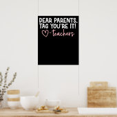 Poster Chers Parents Balise You It Lore Dernier Day Of Sc (Cuisine)