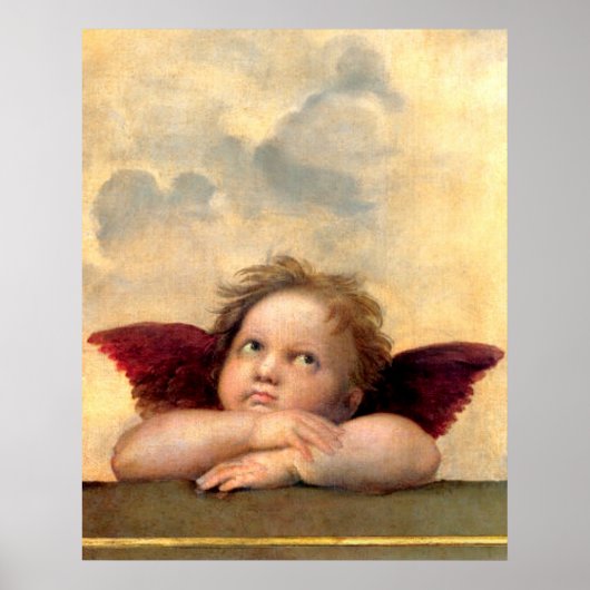 Poster Cherub by Raphael (Devant)