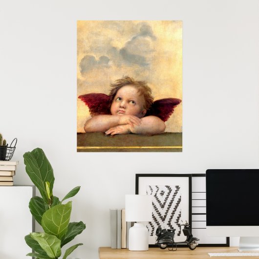 Poster Cherub by Raphael (Bureau à domicile)