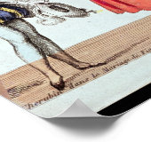 Poster Cherubino, Fanchette et Figaro (Coin)