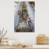 Poster Chérubins dans l'église de Wieskirche (Cuisine)