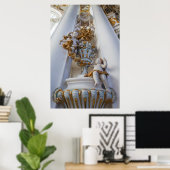 Poster Cherubs Dans L'Église Wieskirche (Bureau à domicile)