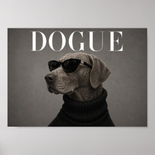 Poster Chesapeake Bay Retriever Chic Mode Art Chien Prin