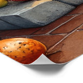 Poster Chesapeake Bay Terrier Fireplace Christmas Lights (Coin)