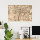 Poster Chesapeake et Ohio (Bureau à domicile)