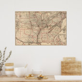 Poster Chesapeake et Ohio (Cuisine)