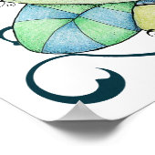 Poster Cheshire Cat (Coin)