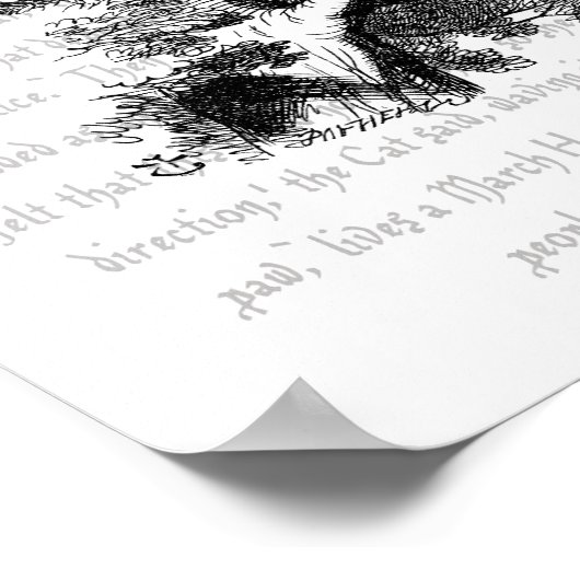 Poster Cheshire Cat (Coin)