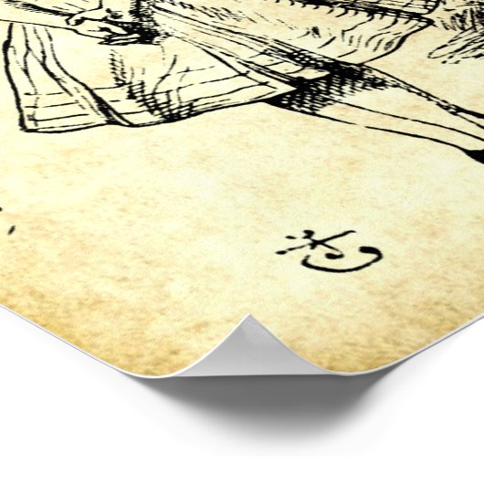 Poster Cheshire Cat (Coin)