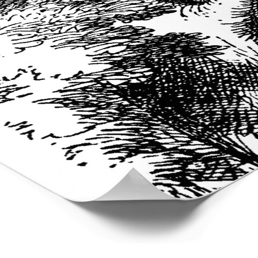 Poster Cheshire Cat Matte (Coin)