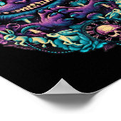 Poster Cheshire Chat Chemise Alice Au Pays Des Merveilles (Coin)