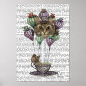 Poster Cheshire Chat Hot Air Balloon (Devant)