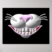 Poster Cheshire Chat Smile (Devant)