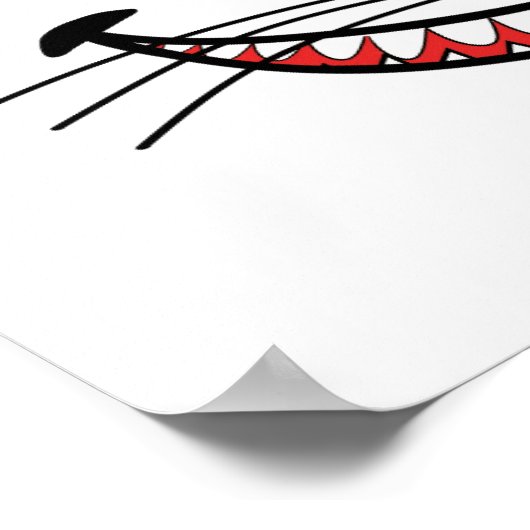 Poster Cheshire Chat Smile (Coin)