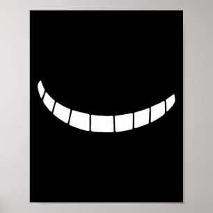 Poster Cheshire Grinning Souriant Alice Au Pays Des Merve