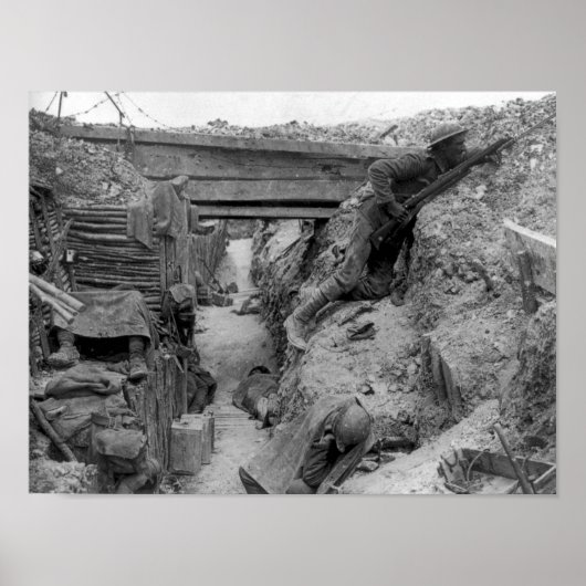 Poster Cheshire Reg't à la Somme (Devant)