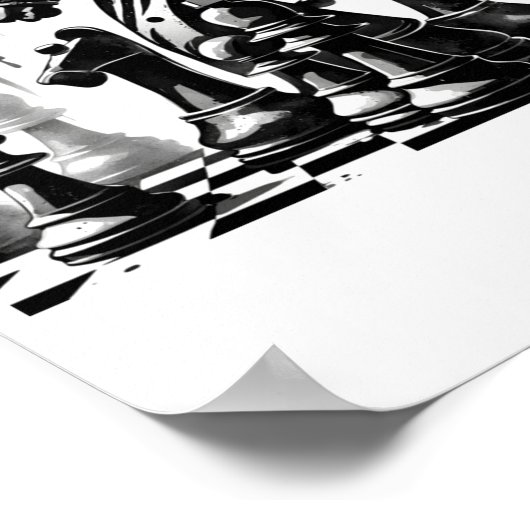 Poster Chess Board  (Coin)