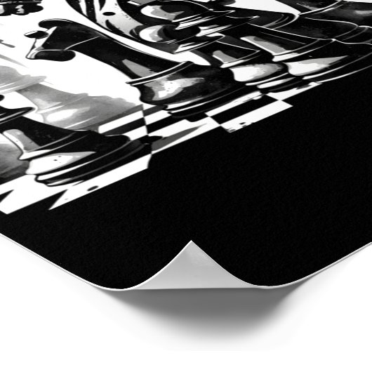 Poster Chess Board  (Coin)